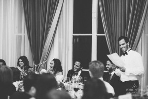 Speeches time at a wedding, Guests at a Winter Wedding, Wedding Decor and Details, Fetcham Park Wedding Photographer, Valentines Day Wedding, Alternative Wedding Photographer