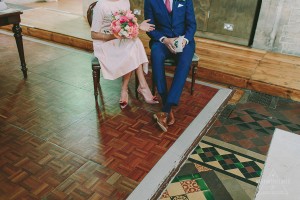 Creative & Alternative Wedding Photographer-London Wedding at Chads Place Kings Cross & St Stephens Church in Hampstead- Preparations at the Renaissance Hotel- Vintage Wedding Dress, Routemaster and Vivienne Westwood Shoes