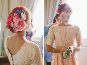 Creative & Alternative Wedding Photographer-London Wedding at Chads Place Kings Cross & St Stephens Church in Hampstead- Preparations at the Renaissance Hotel- Vintage Wedding Dress, Routemaster and Vivienne Westwood Shoes