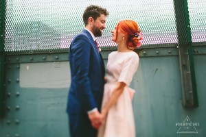 Creative & Alternative Wedding Photographer-London Wedding at Chads Place Kings Cross & St Stephens Church in Hampstead- Preparations at the Renaissance Hotel- Vintage Wedding Dress, Routemaster and Vivienne Westwood Shoes