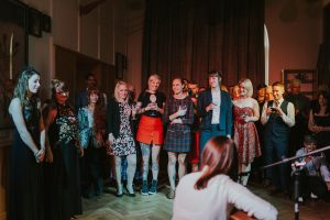 First Dance and party at same sex wedding in London City.