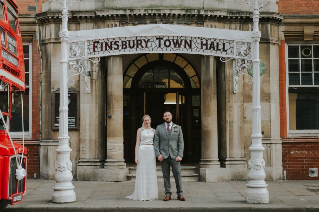 London Alternative Wedding Photographer_Old Finsbury Town Hall Wedding_Creative Reportage Wedding Photos