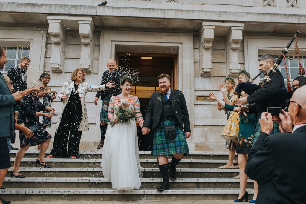 Hackney Town Hall wedding_Hoxton Arches Wedding_London Alternative Wedding Photographer