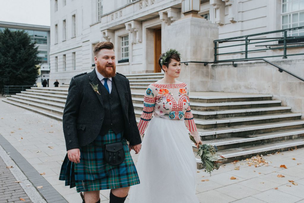 Hackney Town Hall wedding_Hoxton Arches Wedding_London Alternative Wedding Photographer