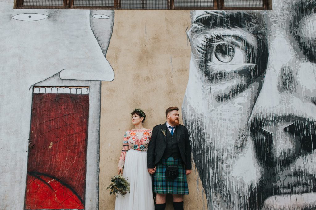 Hoxton Arches Wedding_London Alternative Wedding Photographer