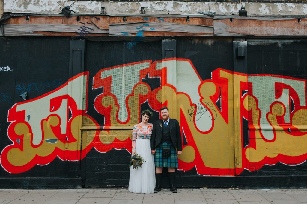 Hoxton Arches Wedding_London Alternative Wedding Photographer