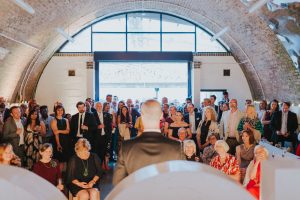 Wedding at AMP Studios and Asylum Chapel in London, Alternative Wedding Photographer