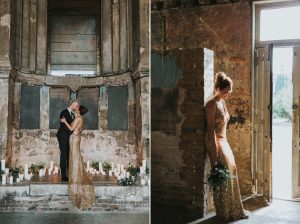 Wedding at AMP Studios and Asylum Chapel in London, Alternative Wedding Photographer