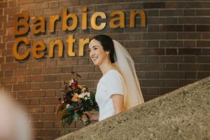 Barbican Conservatory Wedding London Alternative Wedding Photographer