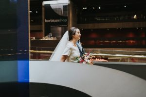 Barbican Conservatory Wedding London Alternative Wedding Photographer