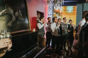 Wedding speeches at One Friendly Place London.