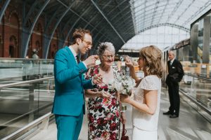 Searcys St Pancras Wedding - London Alternative Wedding Photographer