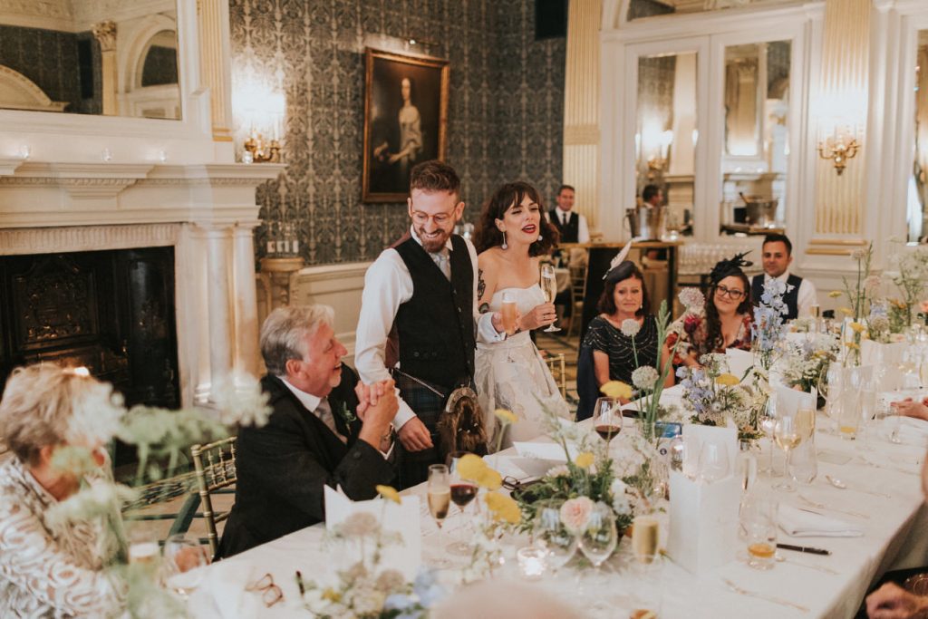 London Claridge's Amazing and Intimate Wedding / Alternative Wedding Photographer 