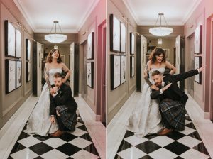 London Claridge's Amazing and Intimate Wedding / Alternative Wedding Photographer