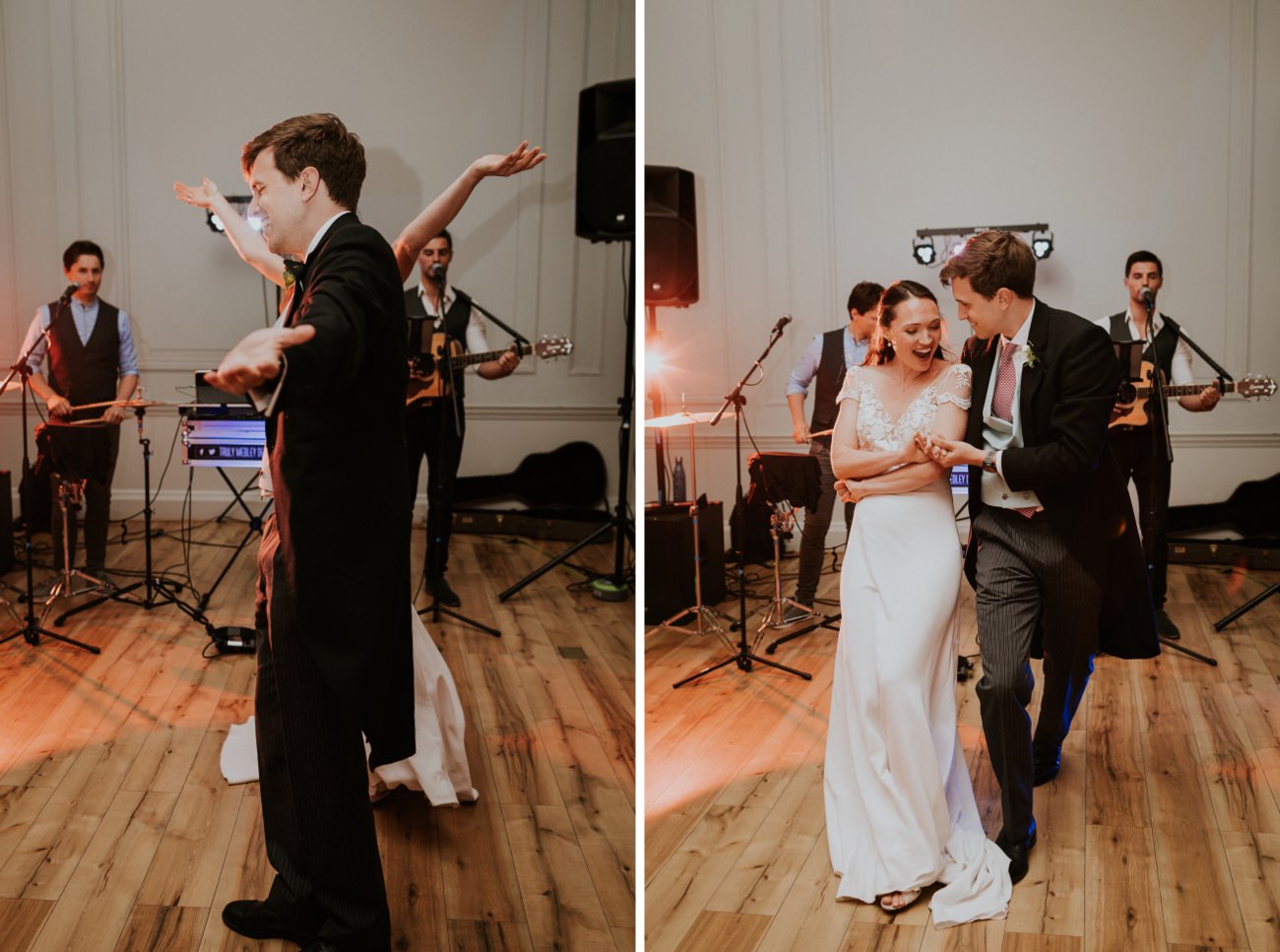 Bride and groom first dance at Fulham Palace